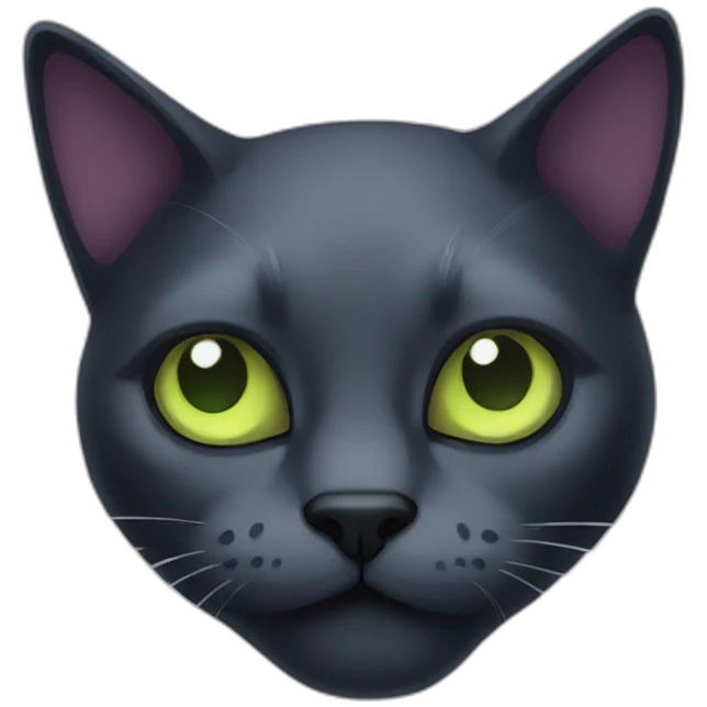 Spooky cat emoji