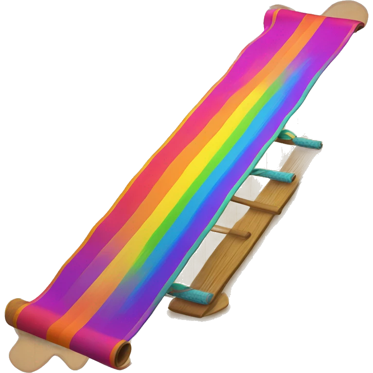 rainbow ski magic carpet emoji