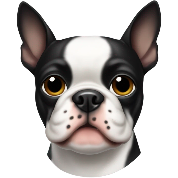 Boston terrier  emoji