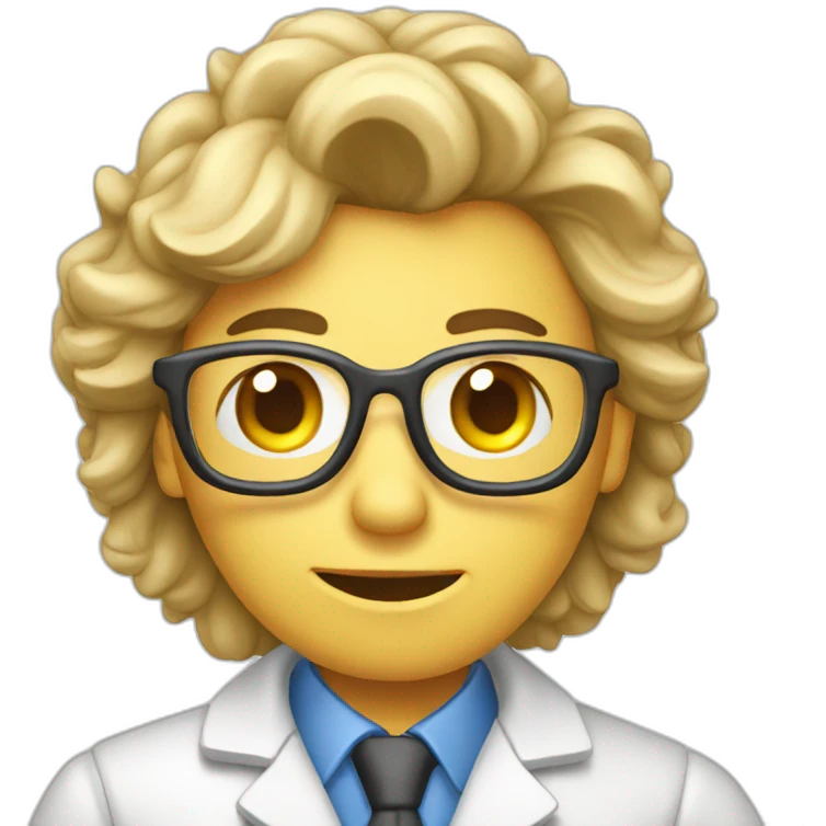 scientist chemist biologist emoji