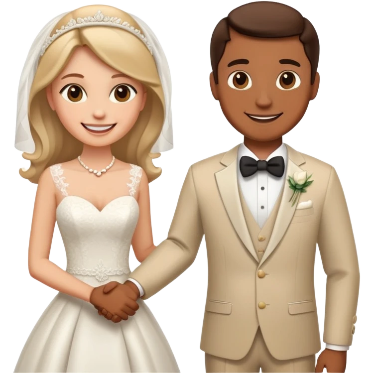 Wedding couple emoji