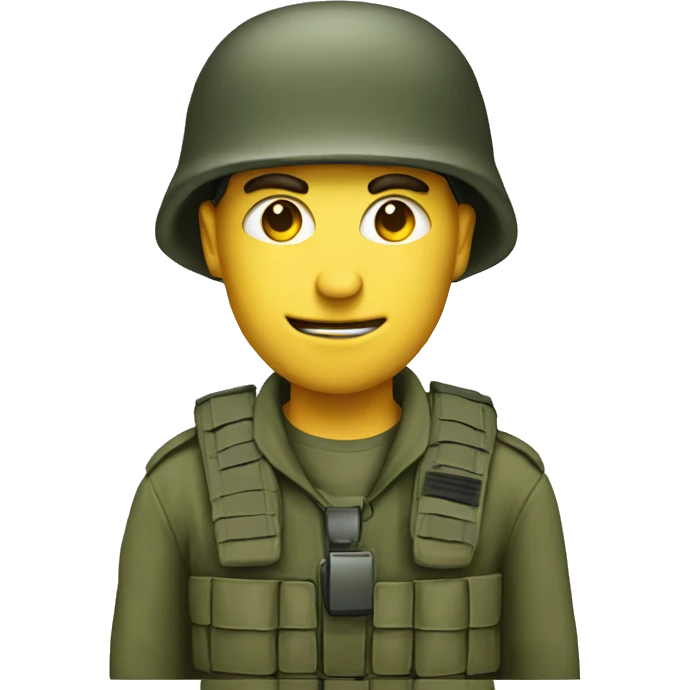 military hacker emoji