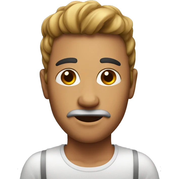 human with pan on head emoji