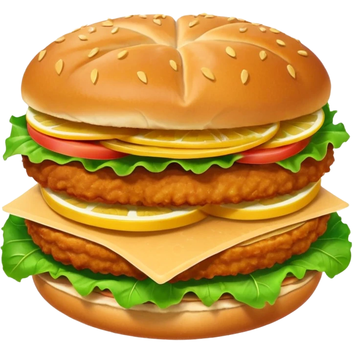 Schnitzelbroetchen mit Salatblatt, keine extra Sachen emoji