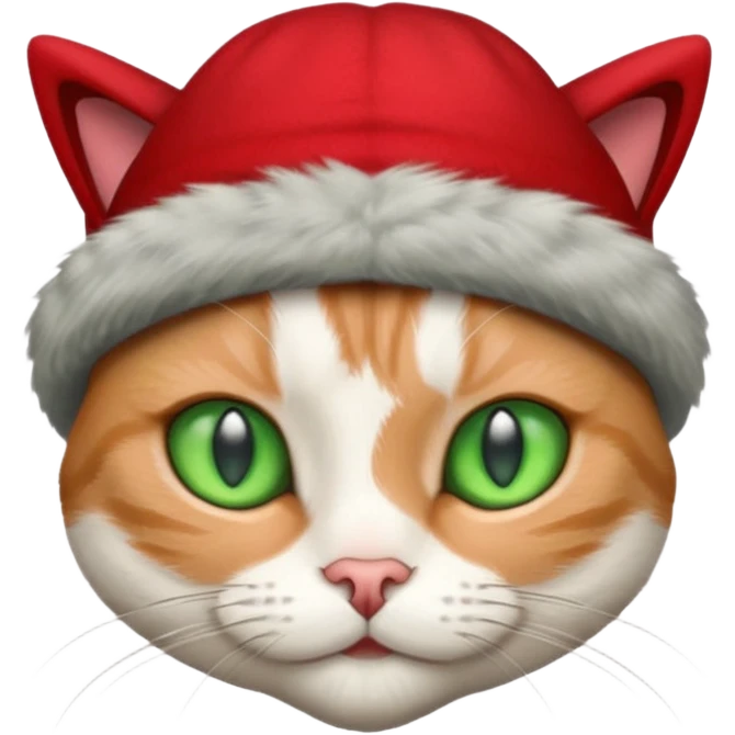 cat with red hat emoji