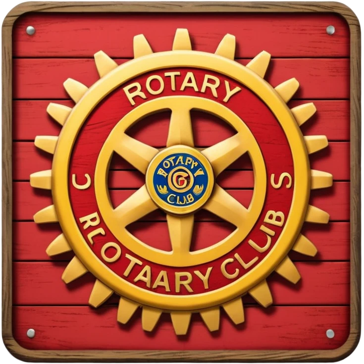 Rotary Club sign emoji