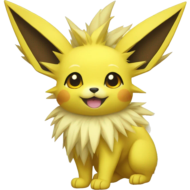 Jolteon full body emoji