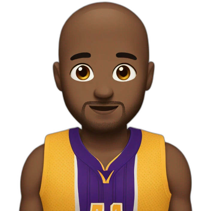 Cute-kobe-face emoji