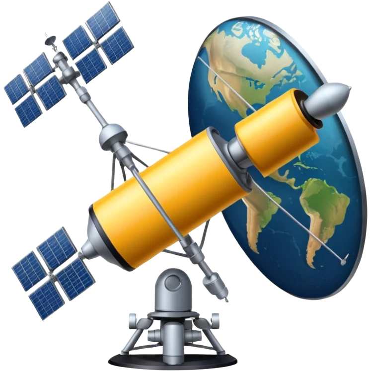 GPS-satellite system emoji