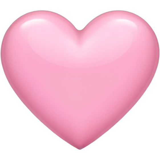 Baby pink heart emoji
