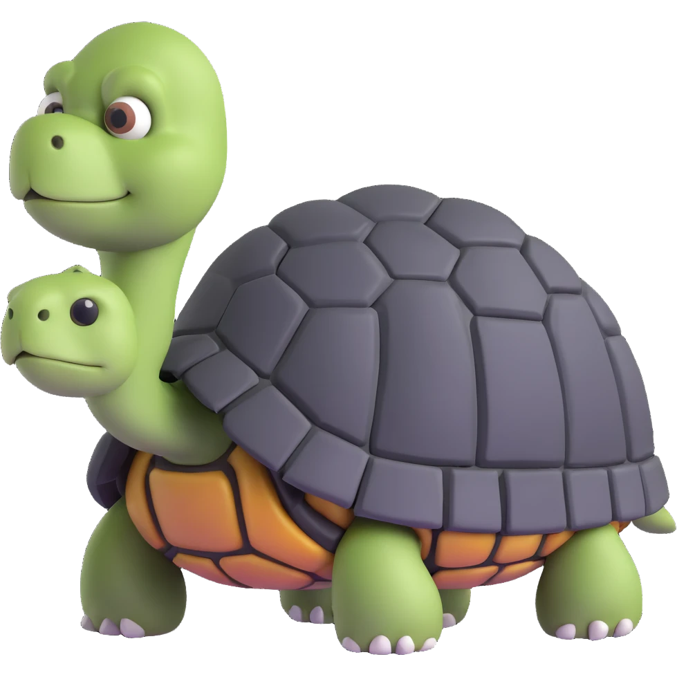 grumpy stone tortoise emoji