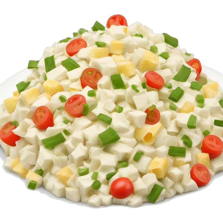Russian salad emoji