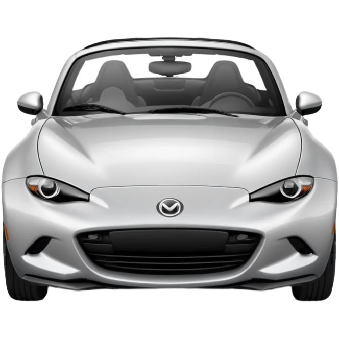 mx-5 NC silver hardtop emoji