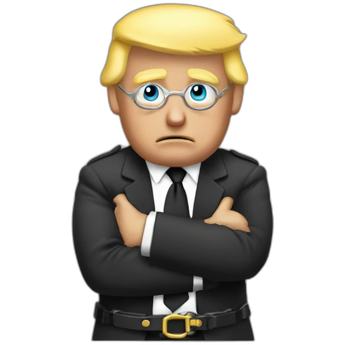 trump-in-handcuffs emoji