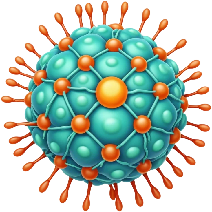 Chromatin epigenetically modified by virus emoji