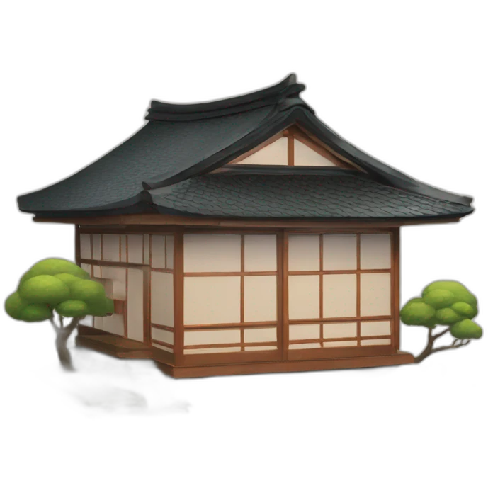 japanese house  emoji