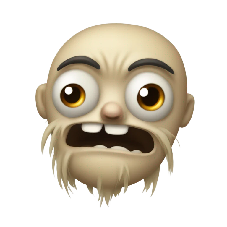 Ugly emoji