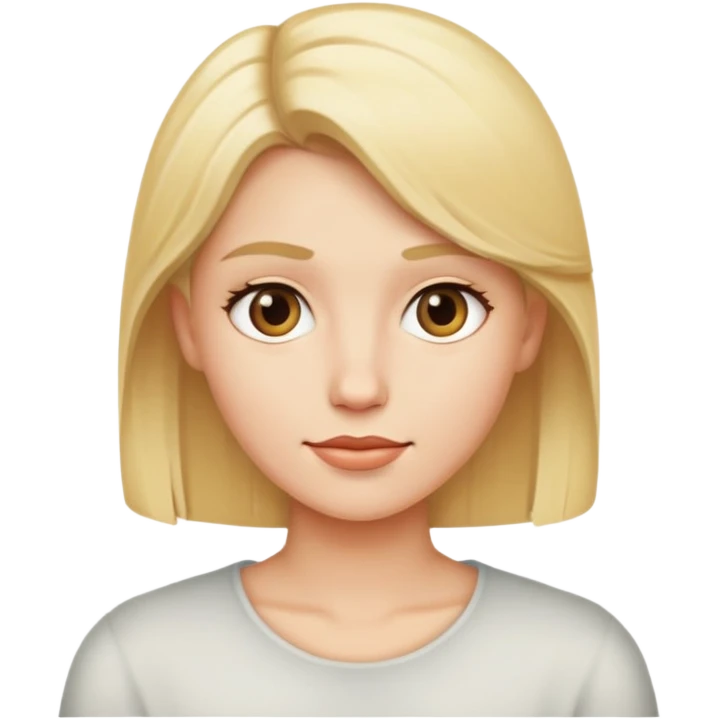 fat blonde emoji