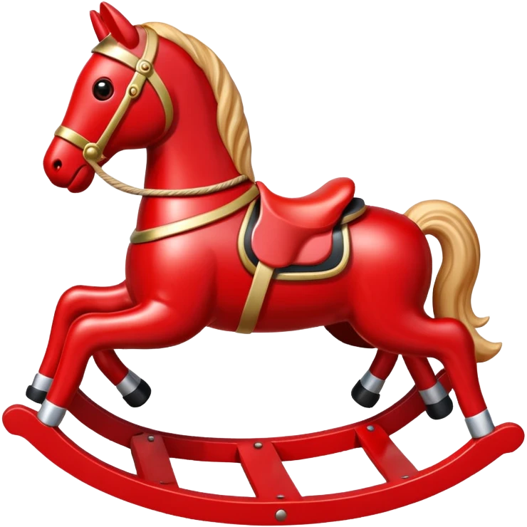 red Rocking Horse emoji