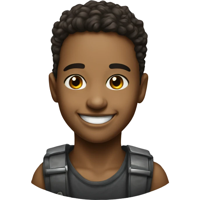 sweet smile portrait realistic portrait emoji