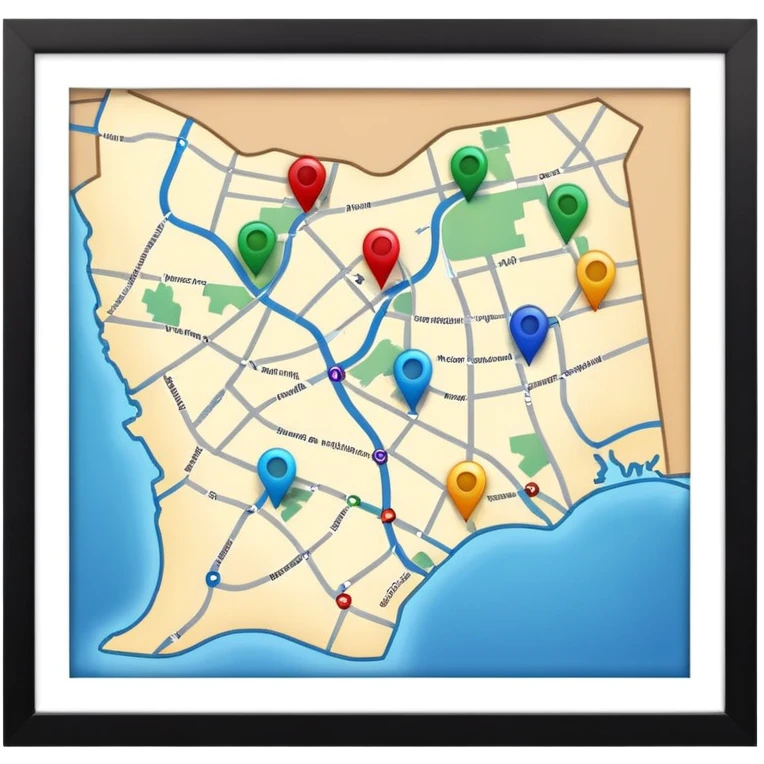 like the last one but more locaters on a wider range of map emoji