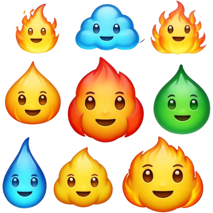 Elemental emoji emoji