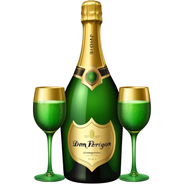 A dom perignon champange emoji