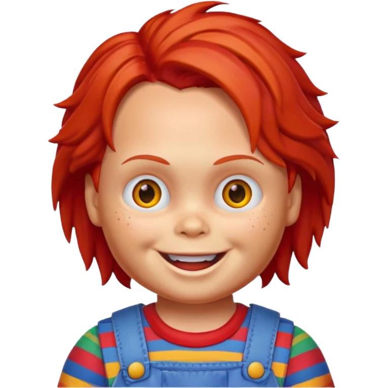 Un emojin de chuky emoji