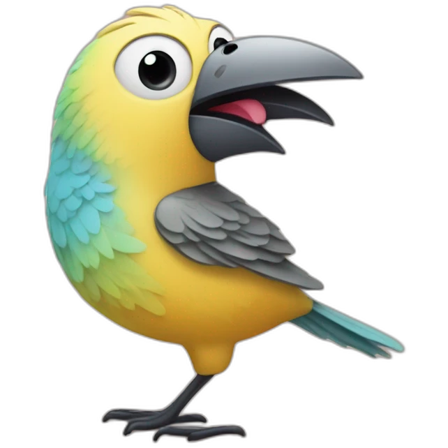 Bird-cocktail-cars emoji