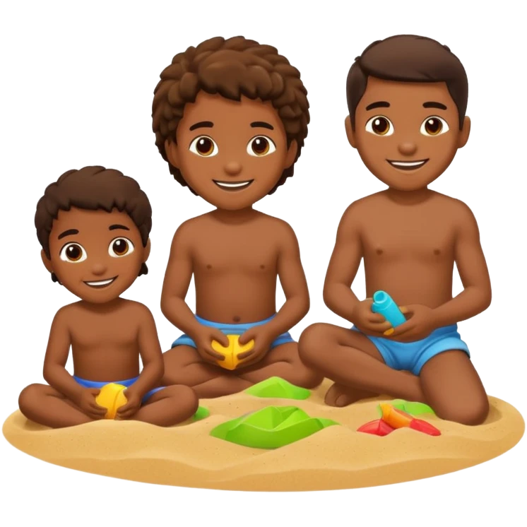 Bushman children joy emoji