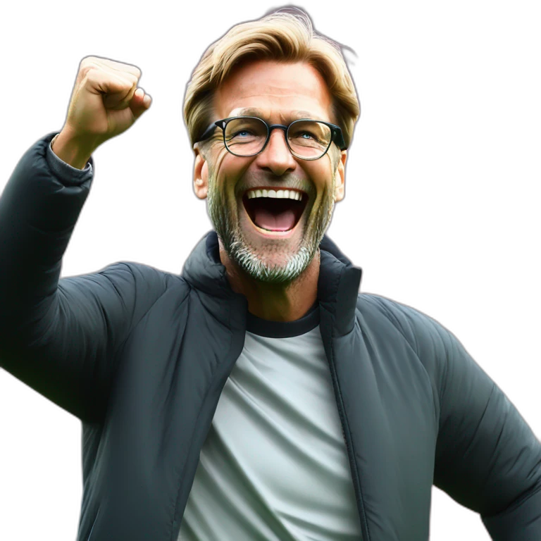 jurgen klopp celebrating emoji
