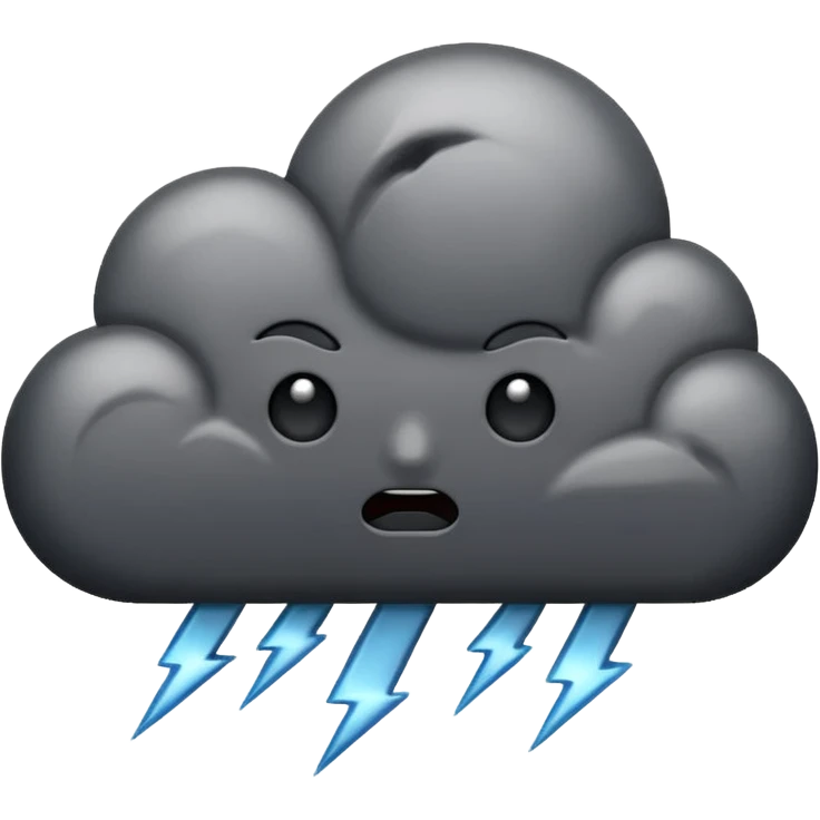 thunder emoji