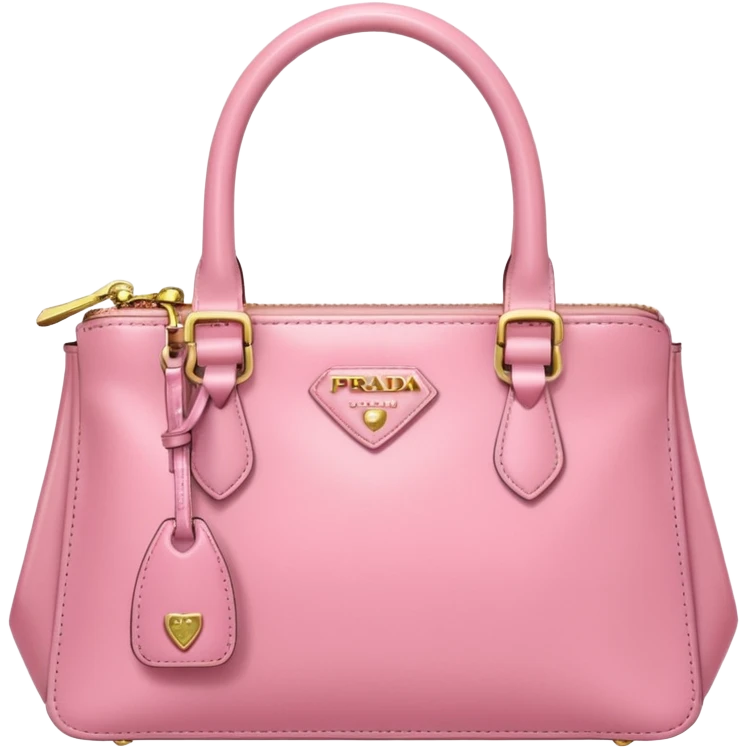 pink purse prada emoji