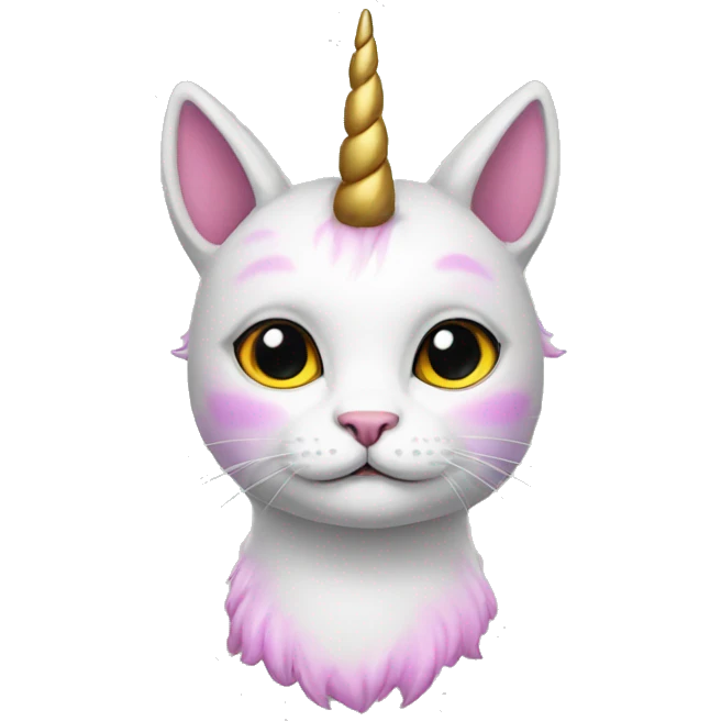 Cat unicorn  emoji