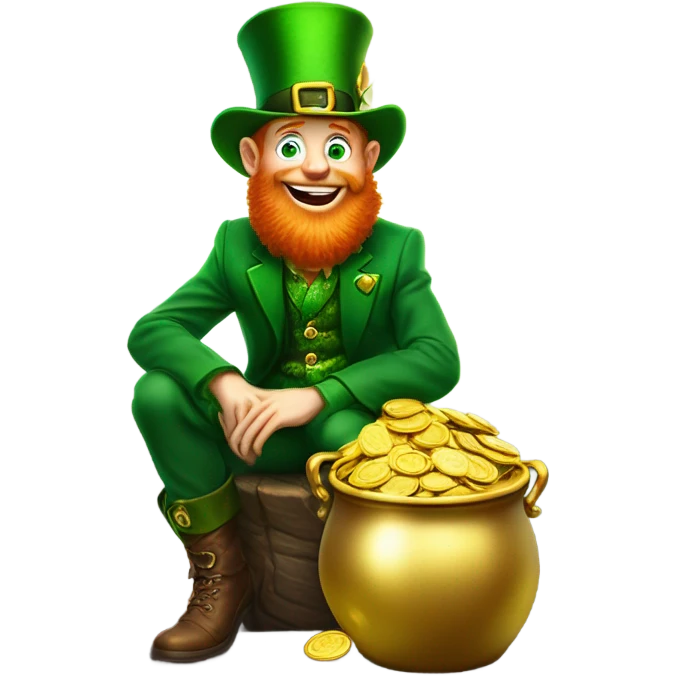 leprechaun fever emoji