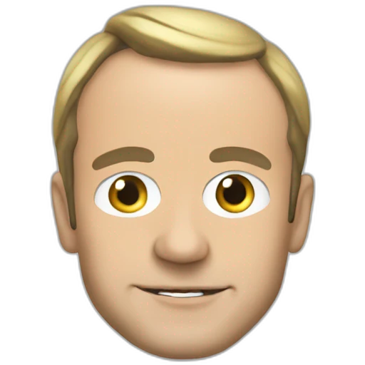 Macron sur lepen emoji