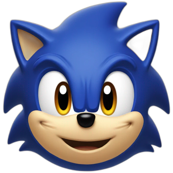 Sonic the hedgehog  emoji