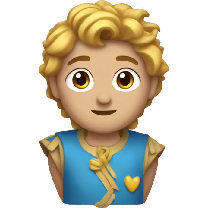 corazón azul  emoji
