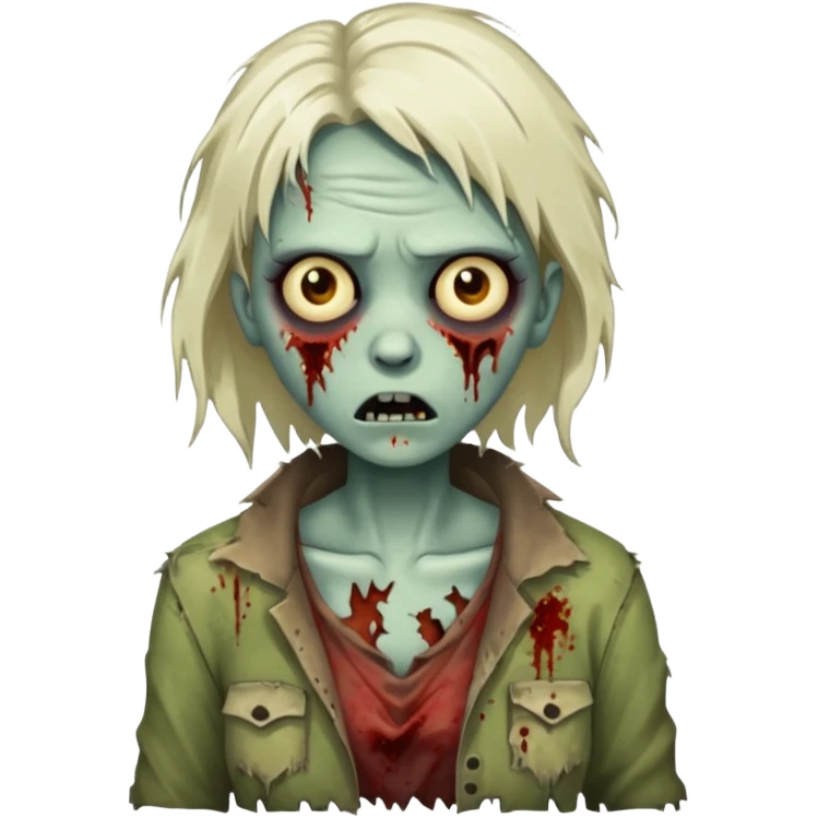 Zombie woman emoji