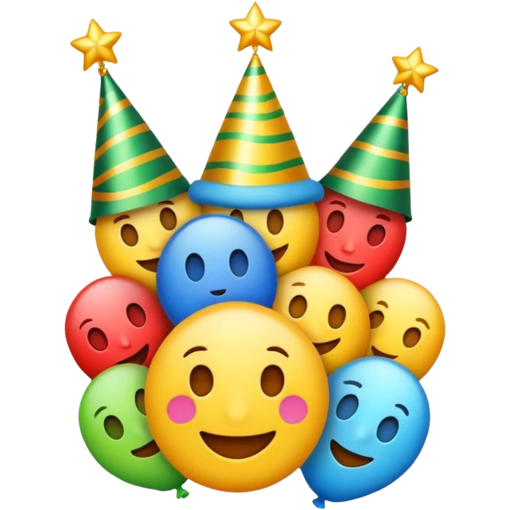 Un emojin de  anul nou emoji