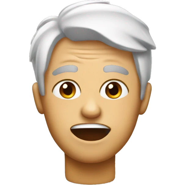 Glue face emoji  emoji