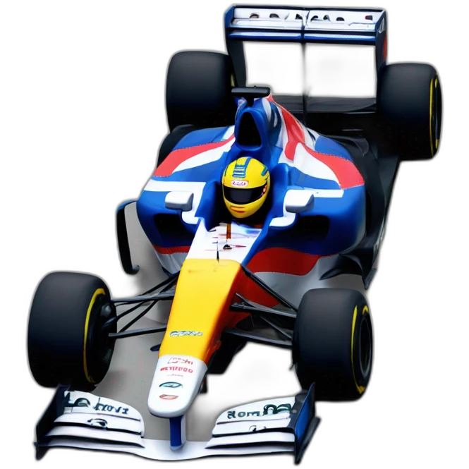 Formule 1 car emoji