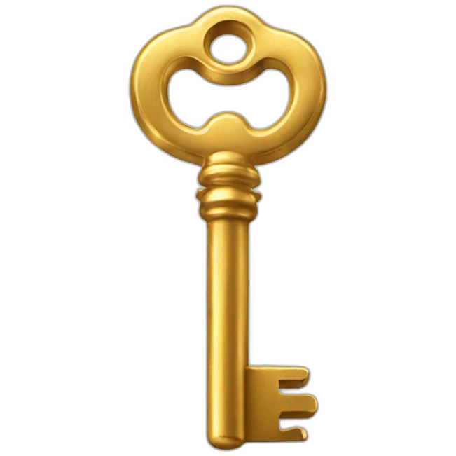 golden key emoji