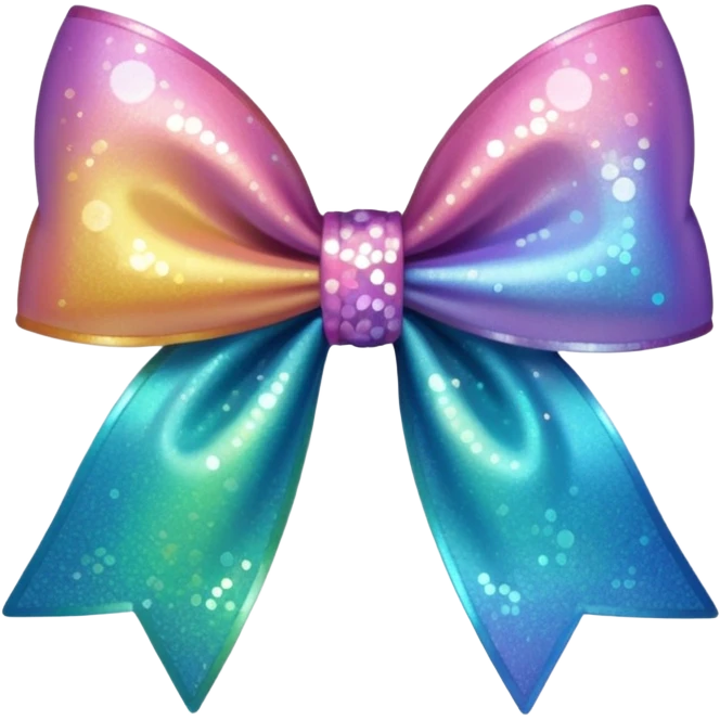 Glitter Bow emoji