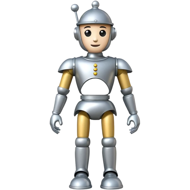 Tin Man toy emoji