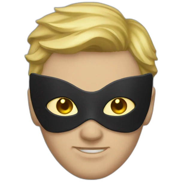 masked hero emoji