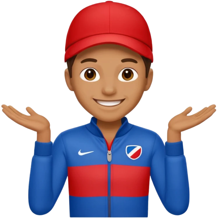 Red, White, and Blue Reigning Champion emoji