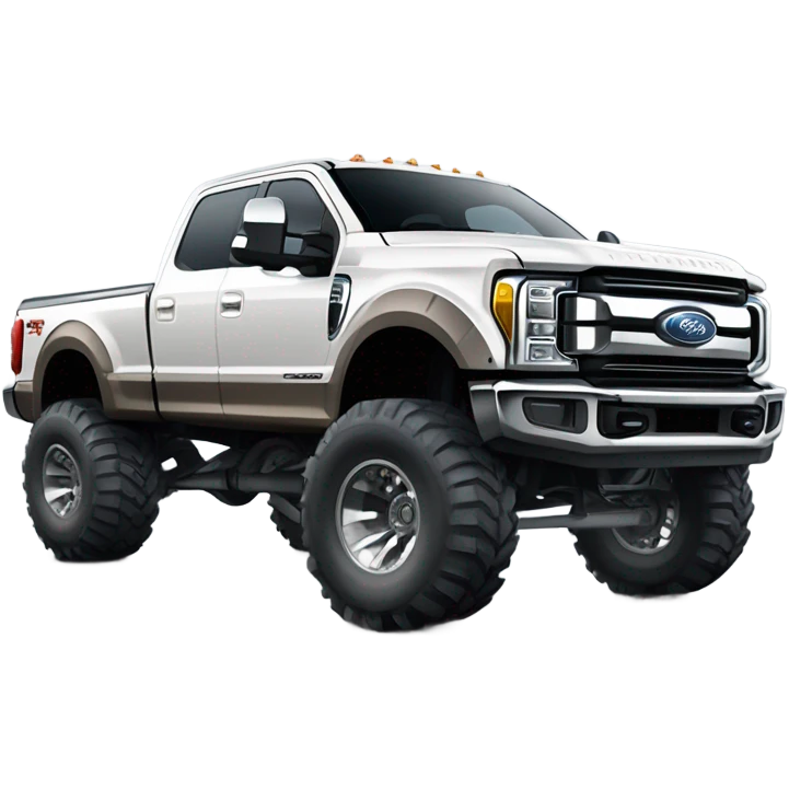 lifted f350 emoji