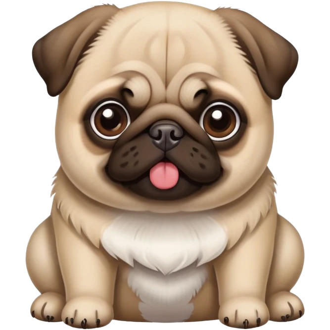 Pug and shitzu emoji