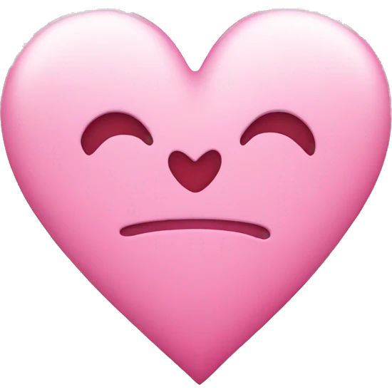 pink heart emoji